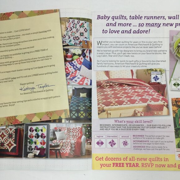 Better Homes & Gardens American Patchwork Quilting Magazine Art Crafting - Picture 2 of 6